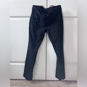 Ann Taylor 6 petite straight leg black pants slacks